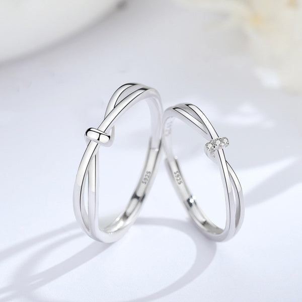 Mobius Knot Couple Ring