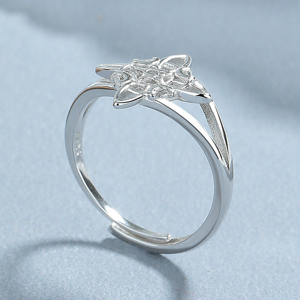 Star Moon Knot Ring