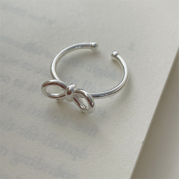 Sterling Silver Bow Ring