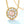 Pink Crystal Charm Necklace