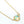 Solid 14k Gold Opal Star Charm Necklace