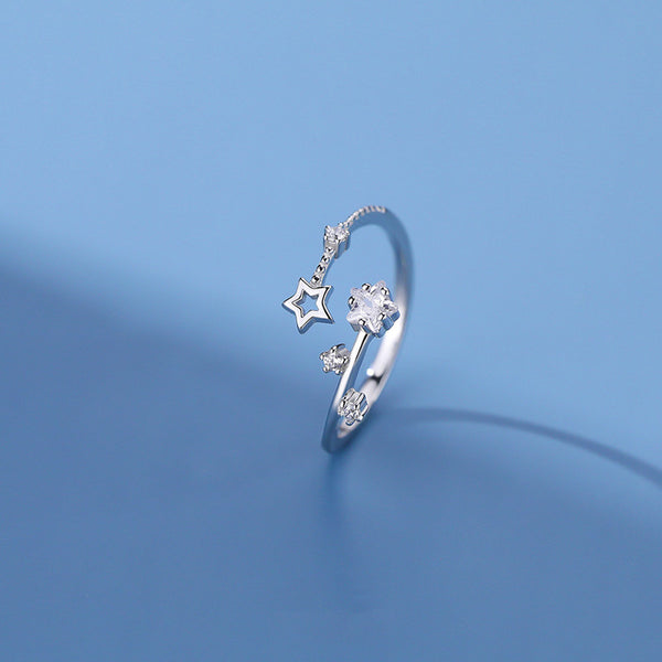 Dainty Star Stacking Ring