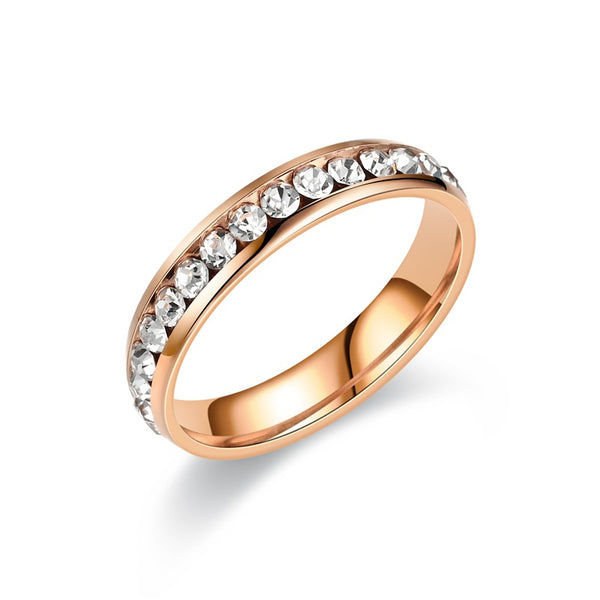 Slim Pave Couple Ring