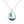 Ocean Coconut Tree Charm Necklace