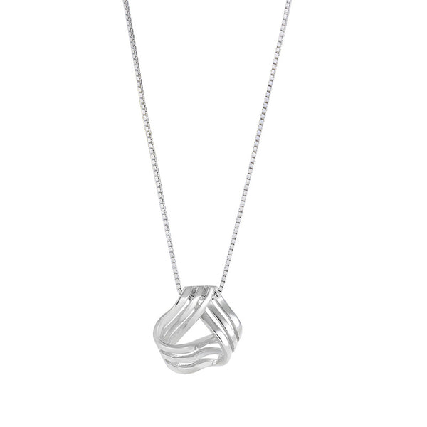 Triangle Mobius Strip Necklace