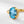 Blue Color Gem Topaz Star Stacking Ring