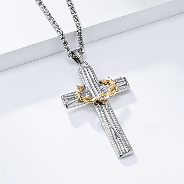 Vintage Classic Cross Pendant Necklace