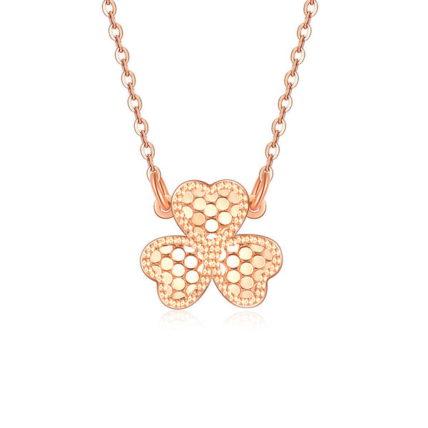 Dainty Clover Pendant Necklace