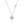 Moissanite Sun Engagement Necklace