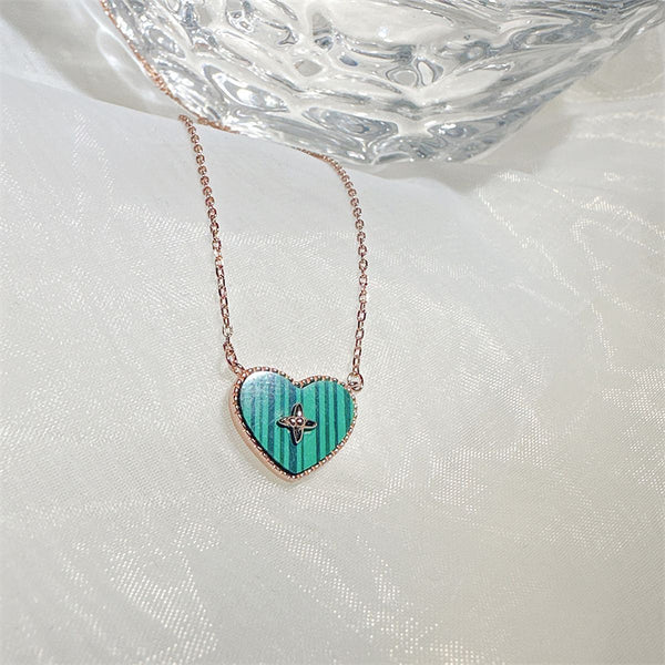 Stackable Heart Pendant Necklace