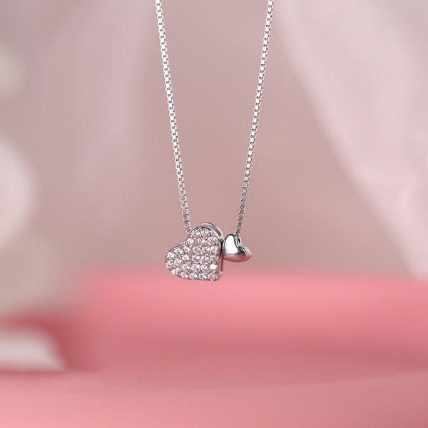 Cute Heart Pendant Necklace