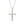 Classic Rainbow Cross Pendant Necklace