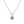 Six-Prong Moissanite Wedding Necklace