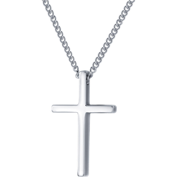 Dainty Cross Charm Pendant Necklace