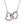 Interlocking Heart Pendant Necklace