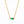 Baguette Cut Birthstone Pendant Necklace