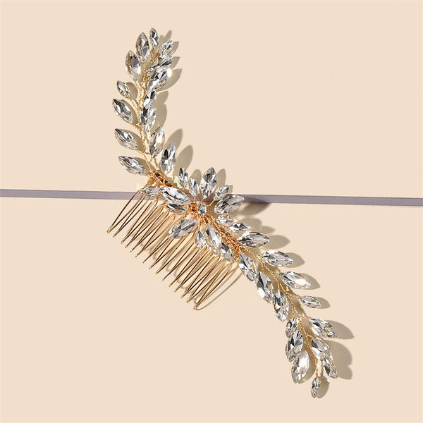 Marquise Leaf Bridal Wedding Headband