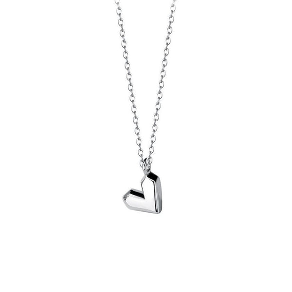 Dainty Heart Charm Pendant Necklace