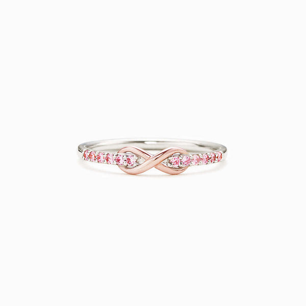 Mobius Strip Infinity Stacking Band Ring