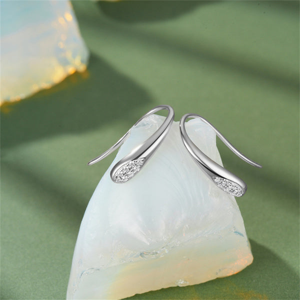 Dainty Teardrop Hook Earrings