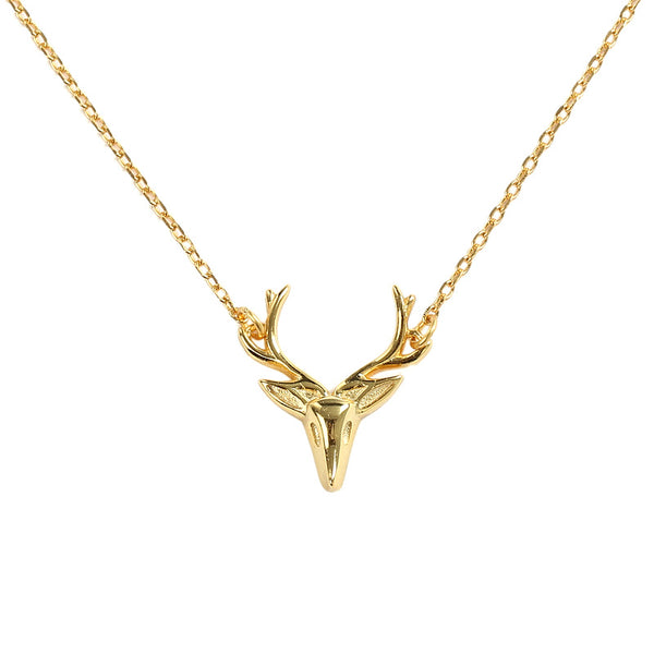 Deer Antler Pendant Necklace