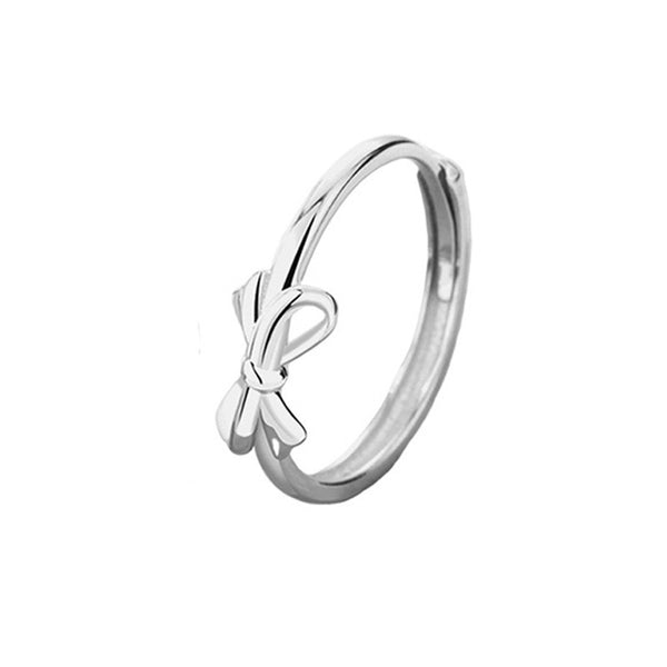 Mobius Bowknot Couple Ring