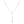 Dainty Cross Drop Y Necklace