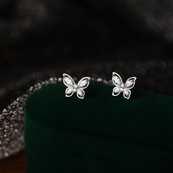 Cute Butterfly Stud Earrings