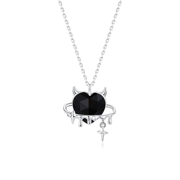 Angel Devil Couple Necklace