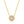 Pink Crystal Charm Necklace