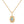 Teardrop Opal Gold Leaf Pendant Necklace