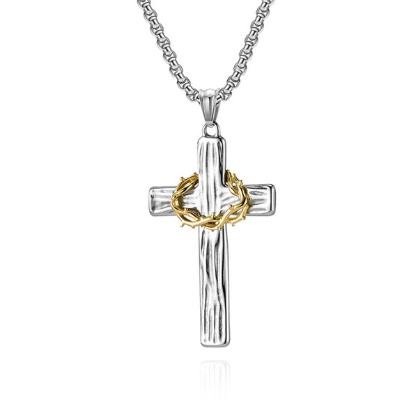 Vintage Classic Cross Pendant Necklace