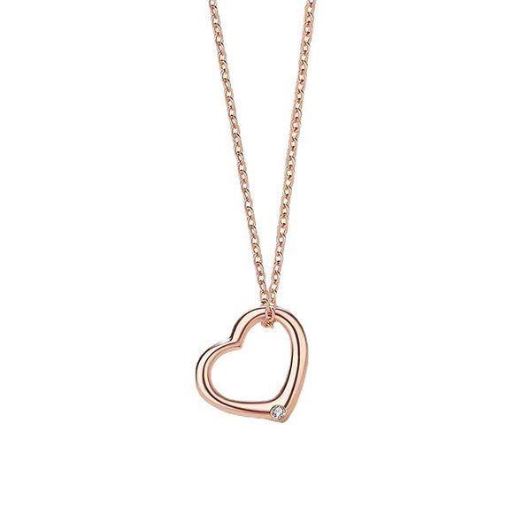 Dainty Heart Pendant Necklace