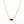 Baguette Cut Birthstone Pendant Necklace