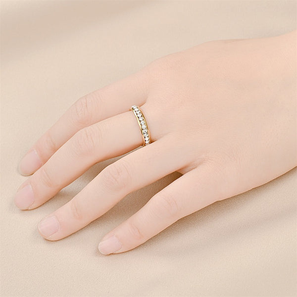 Slim Pave Couple Ring