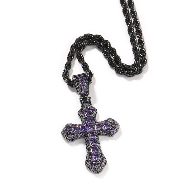 Vintage Cross Pendant Necklace