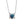 Four-Prong Moissanite Wedding Necklace