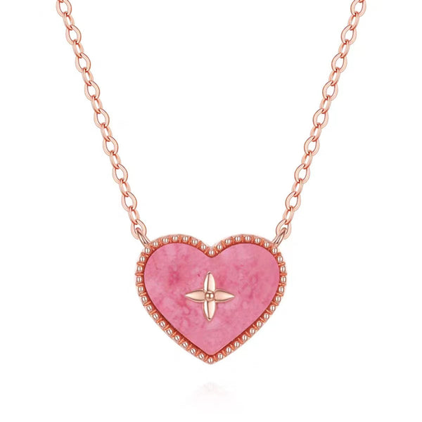 Stackable Heart Pendant Necklace