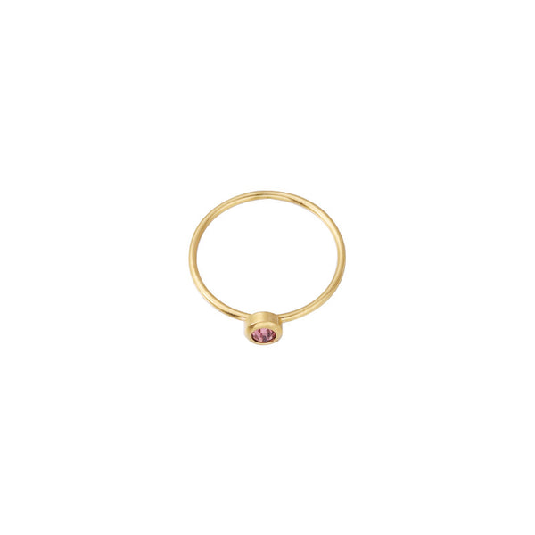 Colored Gem Birthstone Ring