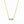 Baguette Cut Birthstone Pendant Necklace