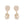 Pearl Drop Wedding Statement Earrings