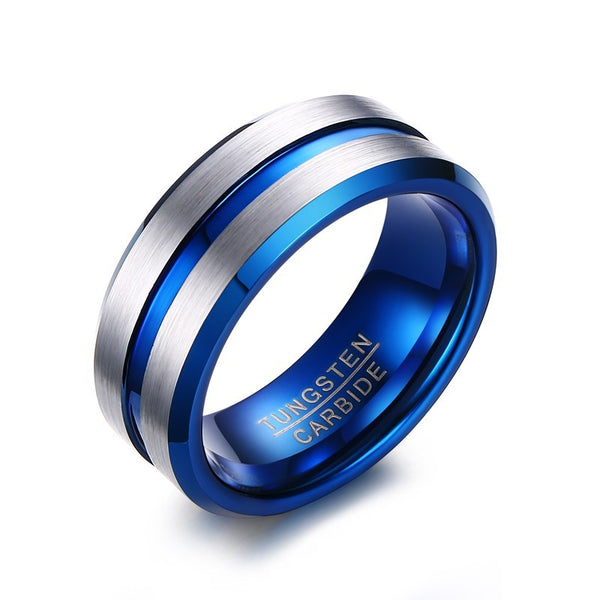 Classic 8mm Tungsten Steel Ring