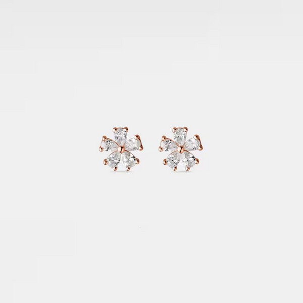 Dainty Flower Stud Earrings