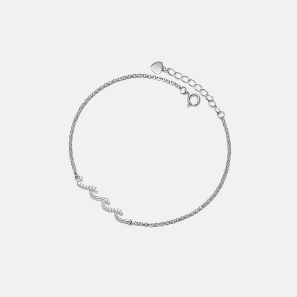 Dainty Ocean Wave Bracelet