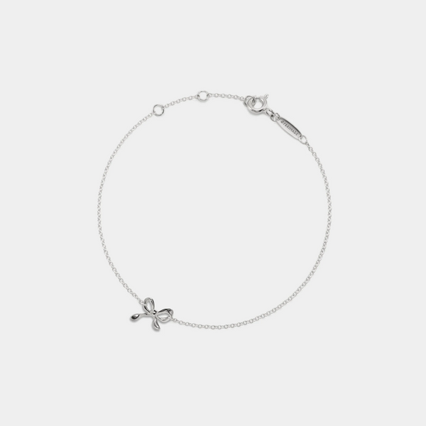 Dainty Bow Tie Charm Bracelet