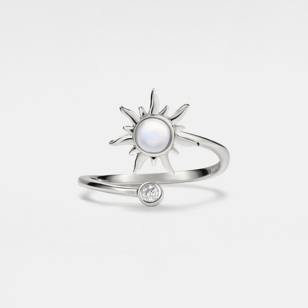 Opal Sun Anxiety Worry Spinning Ring