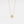 Dainty Gold Small Flower Charm Necklace