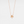 Dainty Gold Small Flower Charm Necklace