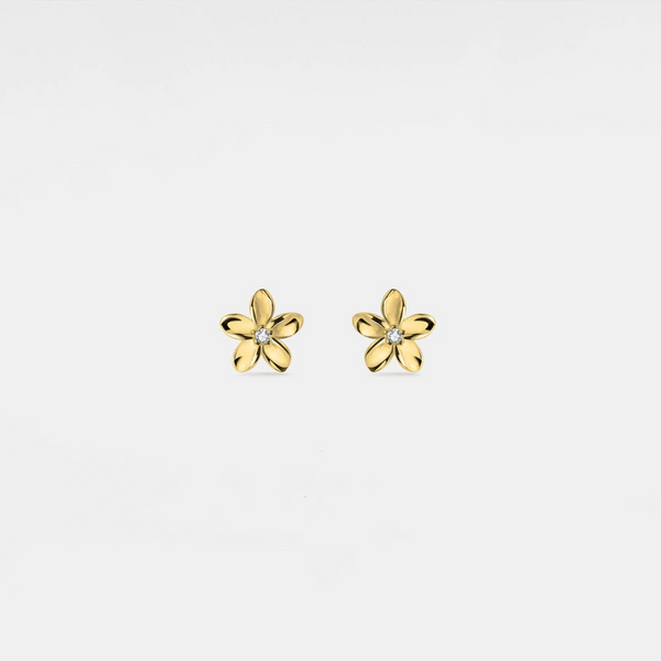 Dainty Flower Stud Earrings