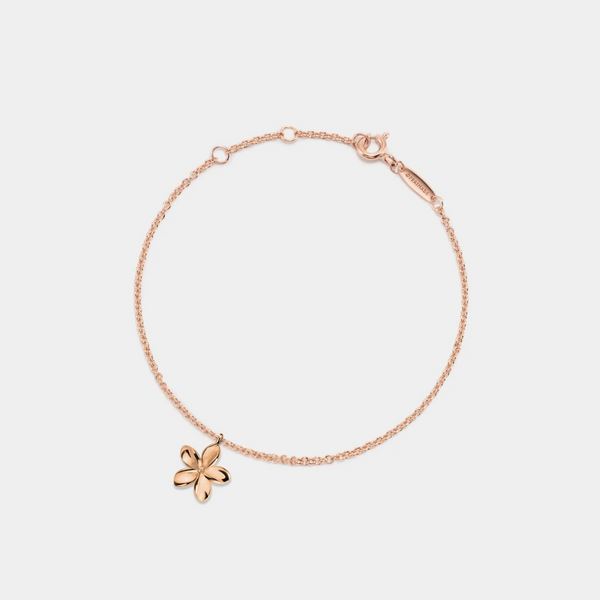 Small Flower Charm Bracelet